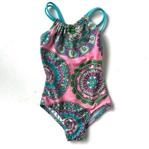 Kami Multicolored Medallion Paisley Bathing Suit